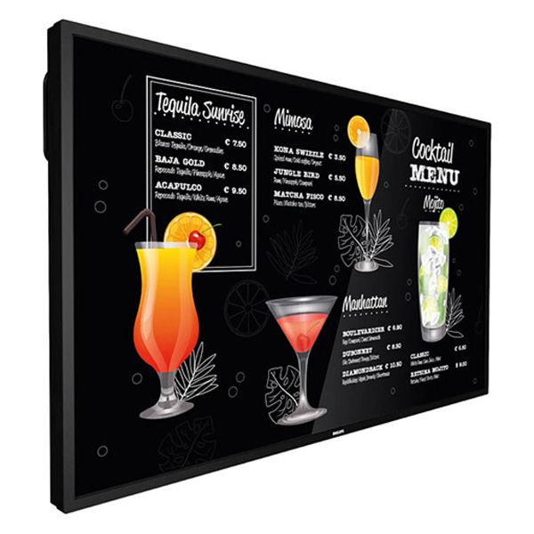 フィリップス 65インチ 4K液晶大型モニター 700cd 24時間連続稼働可能