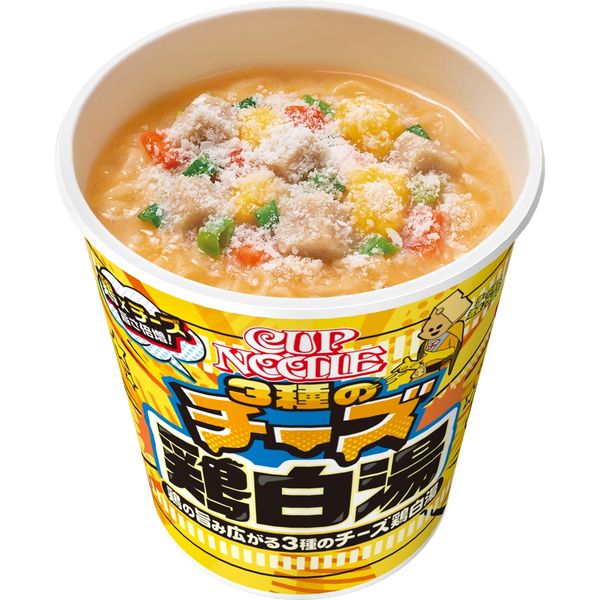 カップヌードル 3種のチーズ鶏白湯 1セット(1個×3) 日清食品