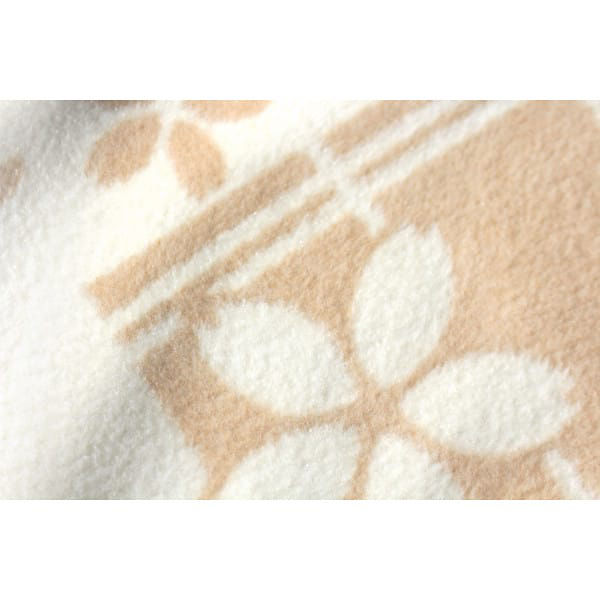 シャディ 肌にやさしい自然色のシルク混綿毛布(毛羽部分) 24-8360-958 1箱（直送品）