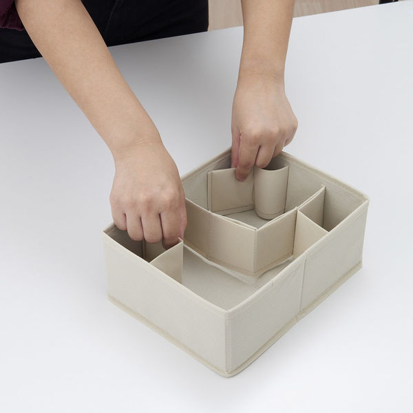 アール パタパタ 仕切りが動く収納ボックス カラーボックス用M JJ-003