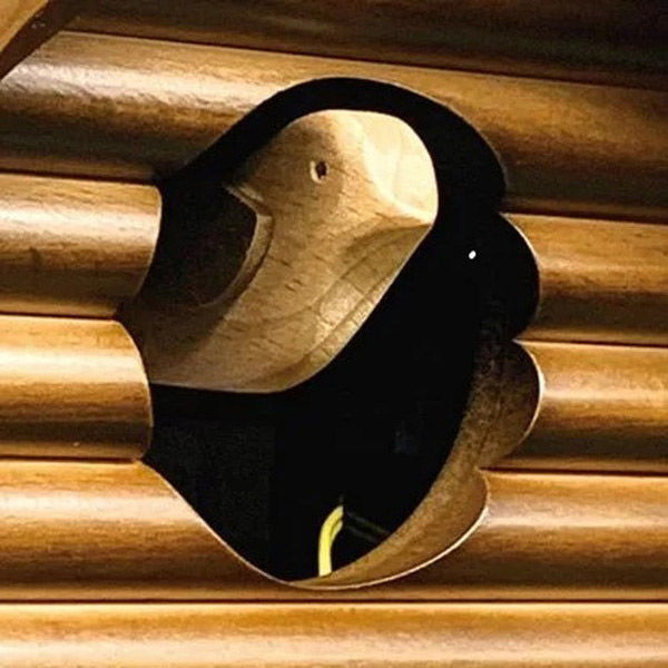 さんてる　鳩時計 Amazon.co.jp: さんてる(Suntel) 掛け時計 アクアブルー 405×240