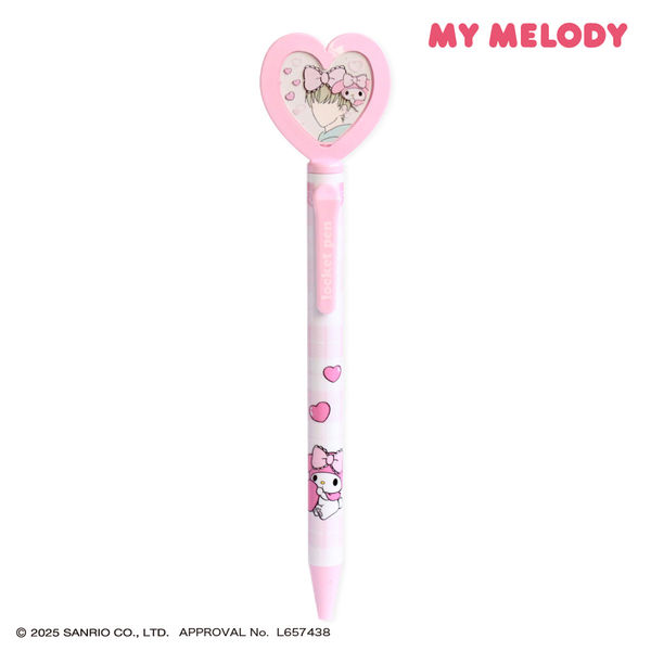 マイメロディ ボールペン 水色 タケダ マイメロディ マスコットノック