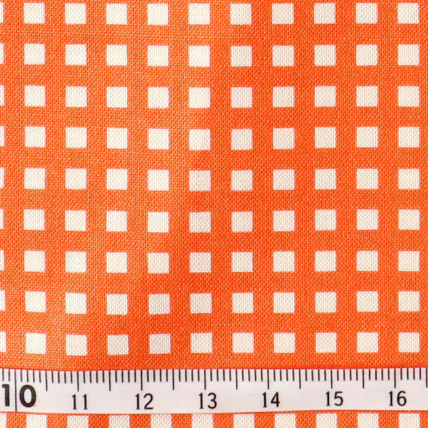 カラフルチェック柄 プリント生地 北欧風 布 Happy Sweet collection