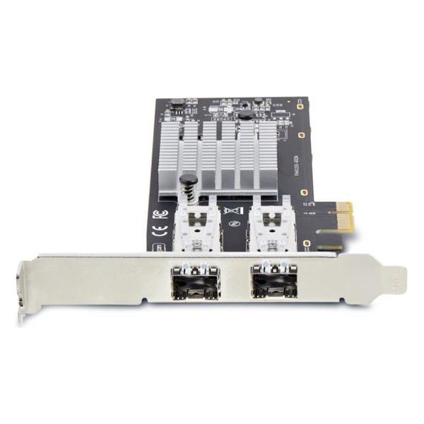 ネットワークカード PCIex1 2ポートSFP 1Gbps（直送品） - アスクル