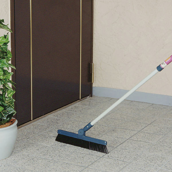 テラモト KSII自在ホーキ 伸縮 幅30cm 屋内用 ほうき CL8841300 1本