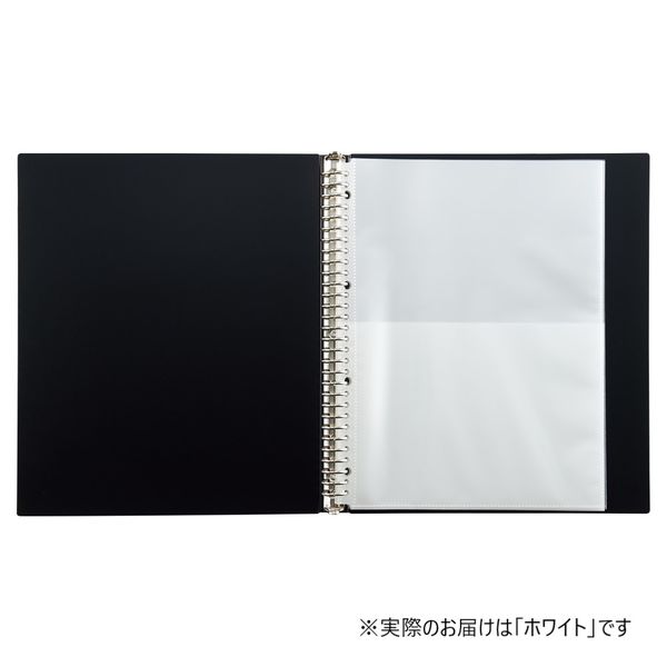 リヒトラブ Collel ギャラリークリヤーブック A4 ホワイト N463