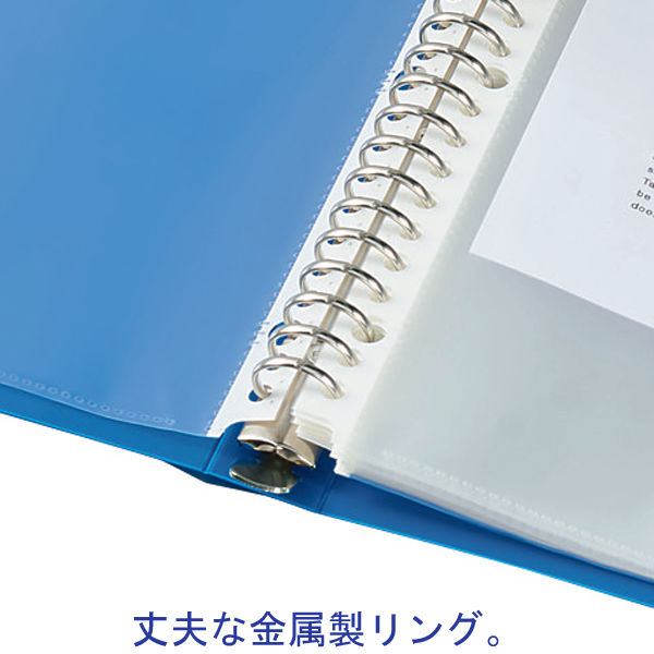 a+u 2015年 532〜543 12冊セット セール】【旧品】アスクル クリヤーブック 差し替え式 A4タテ 30