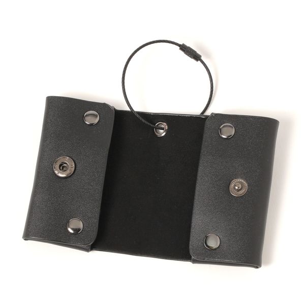 PUポケットティッシュケース ブラック LAKOLE/ラコレ - アスクル