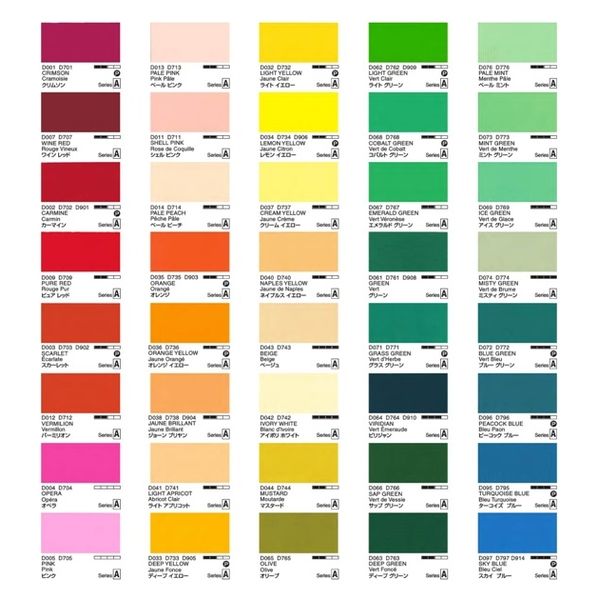 【一部開封済み】ホルベイン　アクリラ　ガッシュ　36色セット 一部開封済み】ホルベイン アクリラ ガッシュ 36色セット