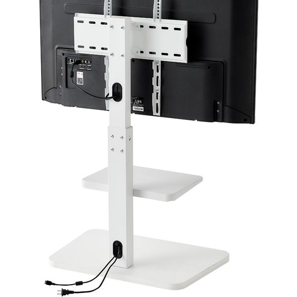 アイリスオーヤマ スタンドテレビ台 UTS-640R ホワイト 1台