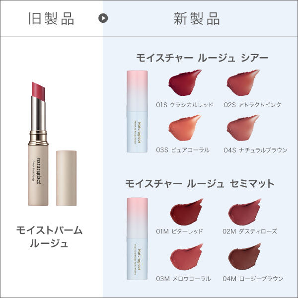 naturaglace（ナチュラグラッセ） モイスチャー ルージュ