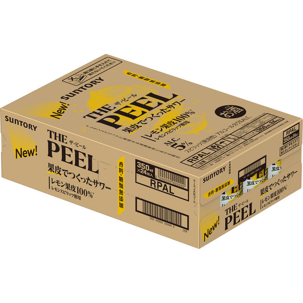 チューハイ THE PEEL＜レモン＞ 350ml 缶 1ケース(24本) ザ
