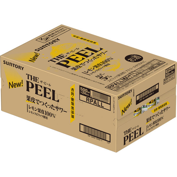★値下げ中★THE PEELレモン500＆350計×48本 お酒 チューハイ チューハイ THE PEEL＜レモン＞ 350ml 缶 2ケース(48本) ザ