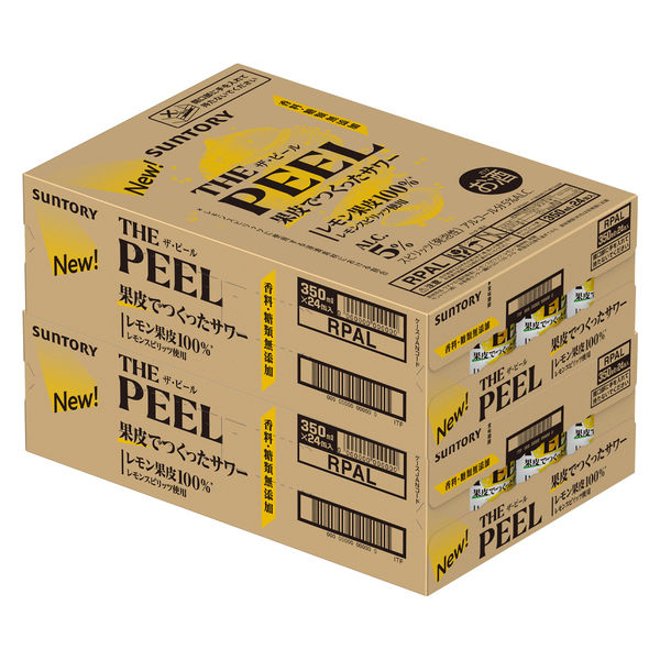 チューハイ THE PEEL＜レモン＞ 350ml 缶 2ケース(48本) ザ