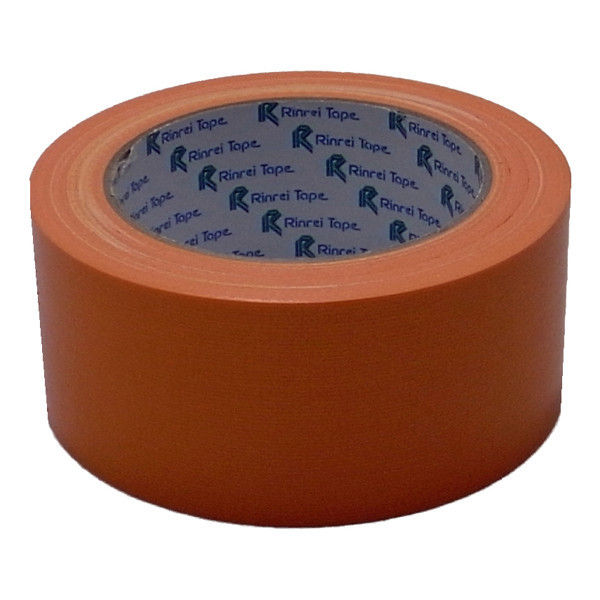 カラー布テープ No.384 リンレイ 50mm×25m オレンジ色 - 梱包、テープ