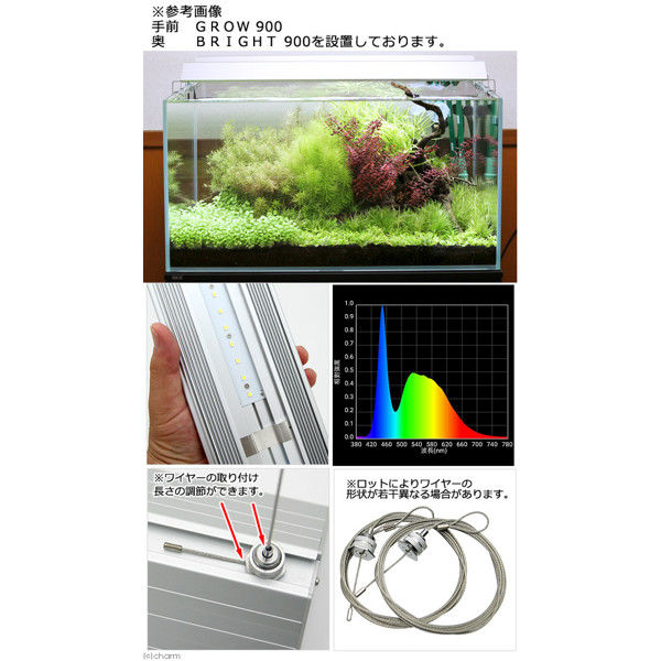 アクロTアクロ TRIANGLE LED BRIGHT Pro 900 15045lm - 水草