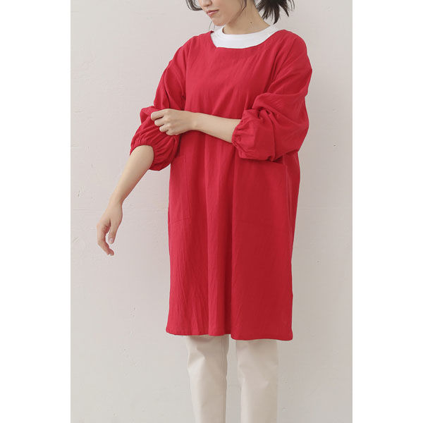 デュプリュス エプロン atelier Nuuit カッポウギ バッククロス レッド 464640 1個(直送品) デュプリュス エプロン atelier Nuuit カッポウギ バッククロス レッド 464640 1個(直送品)