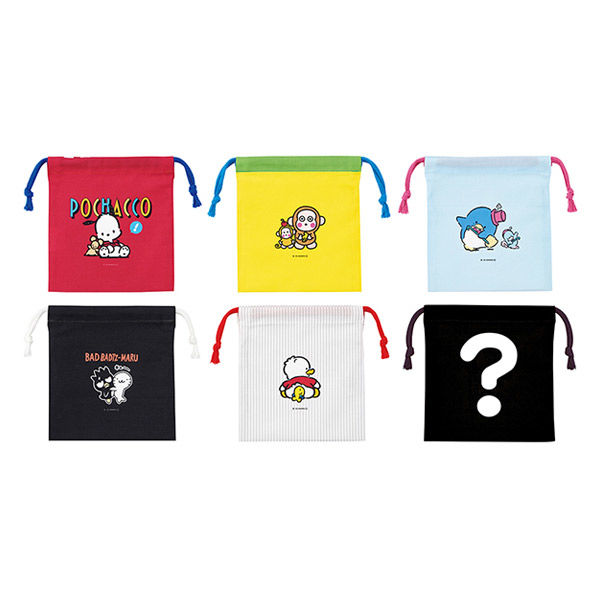 スケーター KBB21B 巾着 M 6枚セット 【サンリオキャラクターズ E