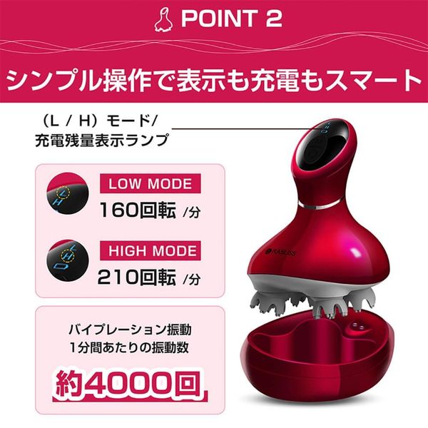 スカルスヘッドスパ　新品未使用 楽天市場】ヘッドスパ RELX 【楽天5冠☆ ヘッドスパニスト監修