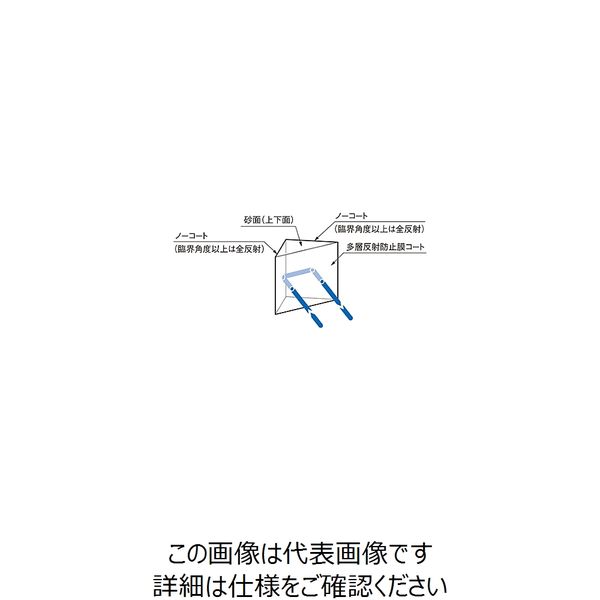 シグマ光機（SIGMAKOKI） 45°直角反射プリズム（コート付） 25mm 4J