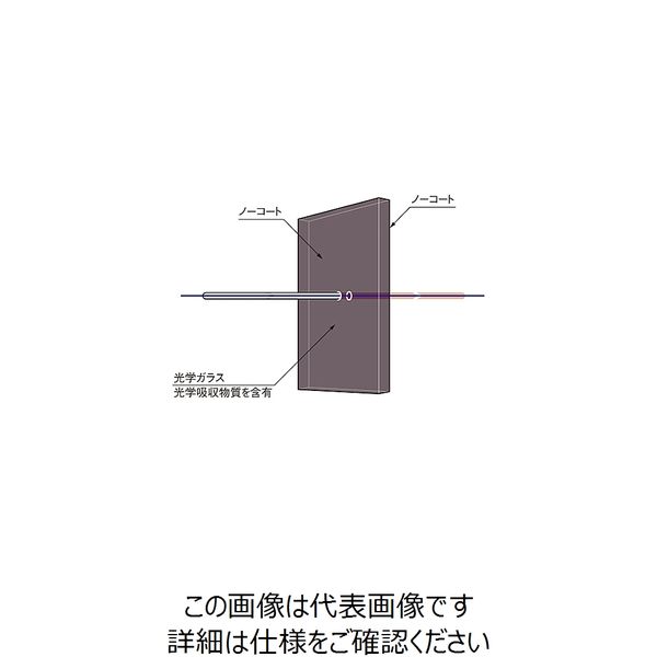 シグマ光機（SIGMAKOKI） 赤外透過フィルター 760±10nm ITF-50S-76IR 1