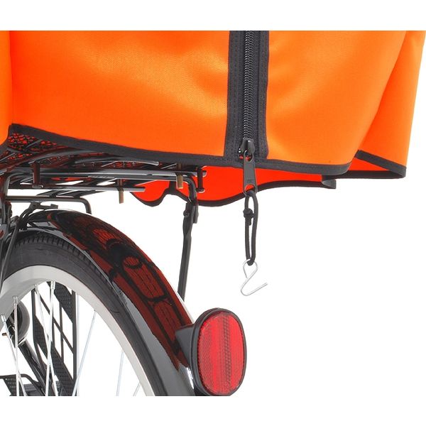 自転車中古 shastar カゴリアキャリア鍵付き タイヤ26インチ カラー