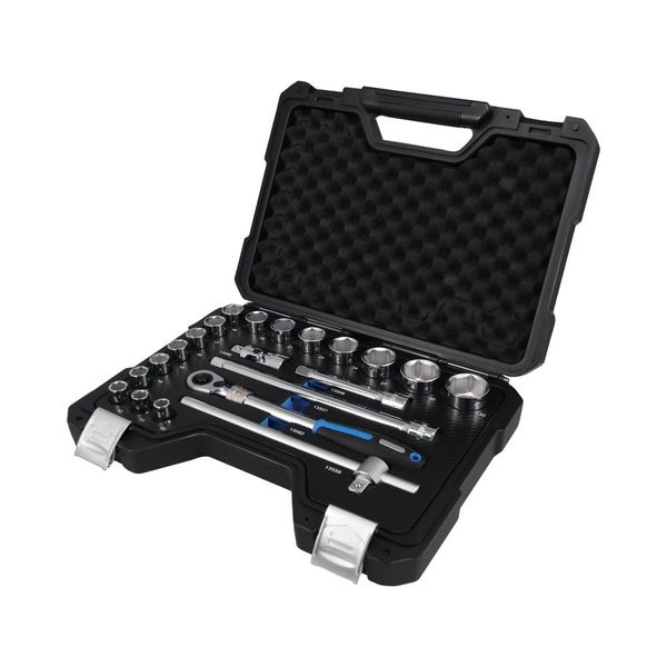 SIGNET シグネット 21点組 1/2DR 6角ソケット レンチセット ケース付