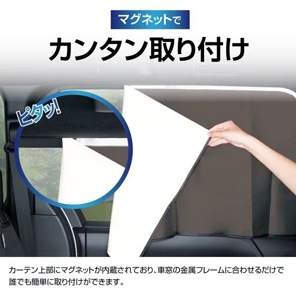 セイワ 楽らくマグネットカーテン LL ラディクール Z122 1個（1枚入