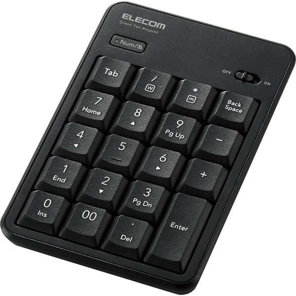 エレコム　ELECOM　キーボード ブラック  Bluetooth ワイヤレス 　TK-FBM112BK