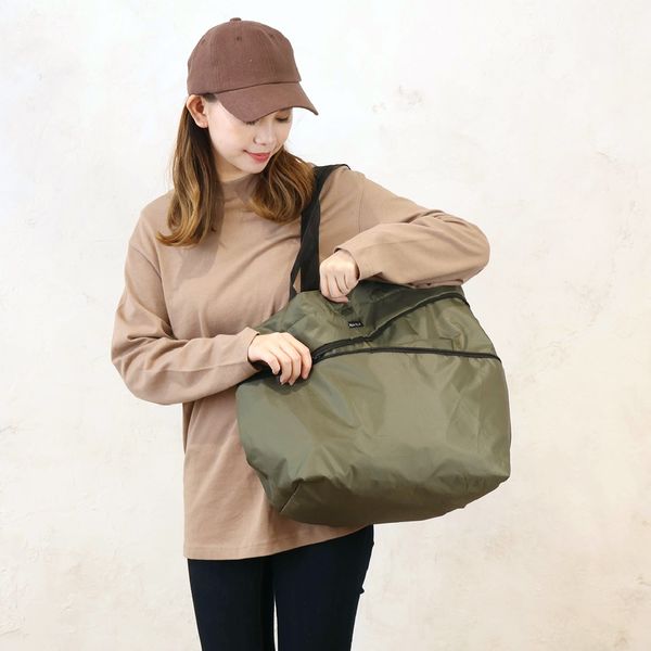 センバドー 前かごフィット拡張エコバッグ PK 651-2144 1個
