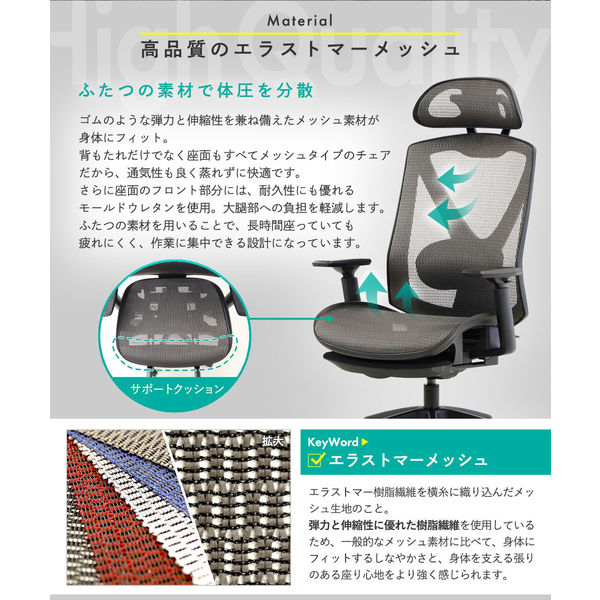 Netforce オフィスチェア デスクPCチェア ゲーミングチェア