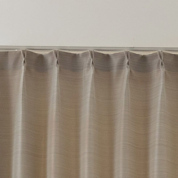 ユニベール レガシー 3級遮光カーテン レースカーテンセット 1000×1500mm  ベージュ 1セット(4枚入)（直送品）