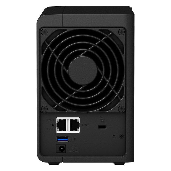 NAS Synology NASキット 2ベイ DS220+ DiskStation 組み立て式 シノロジー 初心者ガイド付き 1台 - アスクル