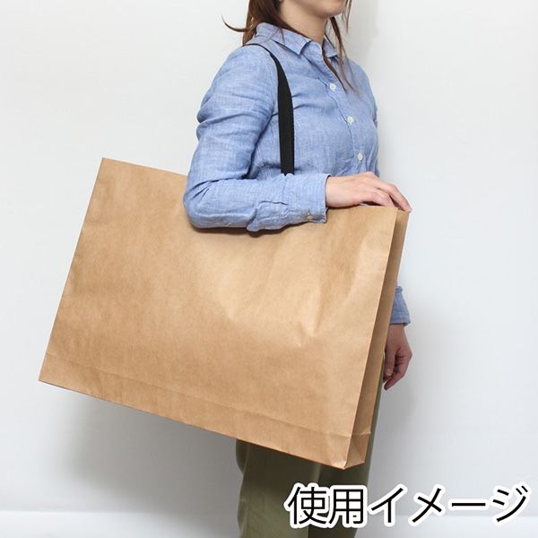 シモジマ ファッションバッグ LL 未晒無地 10枚入/束 006470510