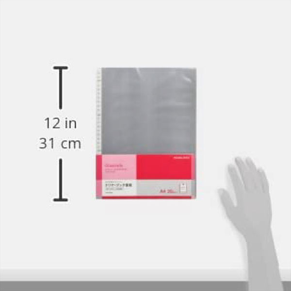 差し替え式クリアーファイル Glassele 替紙ポケット ラ-GL880 コクヨ 1