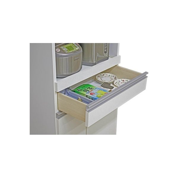 レンジ台 ※7/24掲載終了予定です 後藤家具物産 レンジ台 幅600×奥行450×高さ1200mm ホワイト RB-03-1WH