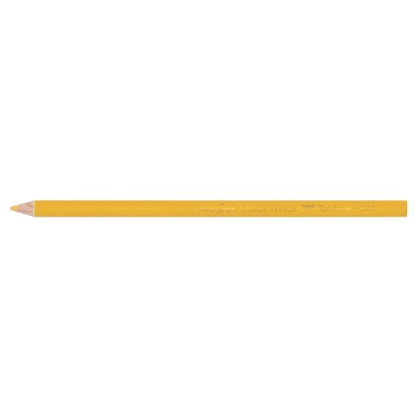トンボ鉛筆 色鉛筆 単色 山吹 12本入 1500-04 1ダース - アスクル