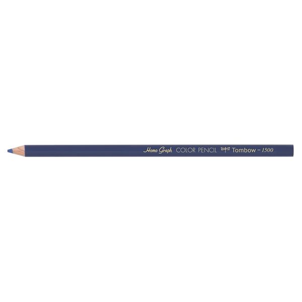 トンボ鉛筆 色鉛筆 単色 群青 12本入 1500-16 1ダース - アスクル