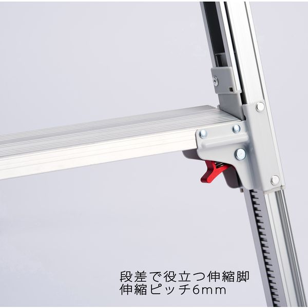 長谷川工業 はしご兼用伸縮脚立 RYZ-21b(直送品) - アスクル 長谷川工業 はしご兼用伸縮脚立 RYZ-21b(直送品) - アスクル