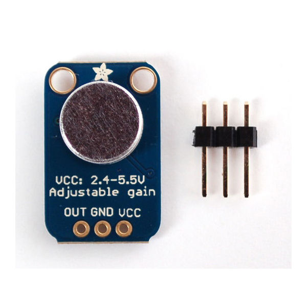 Adafruit Industries エレクトレットマイクアンプモジュール 1063 1個 63-3077-34（直送品） - アスクル