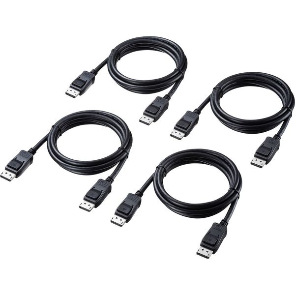 サンワサプライ DisplayPort対応パソコン自動切替器(4:1) SW-KVM4HDPU