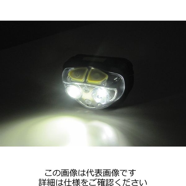 エスコ [単4x3本] ヘッドライト/LED(赤・緑・白) EA758EA-11 1個（直送