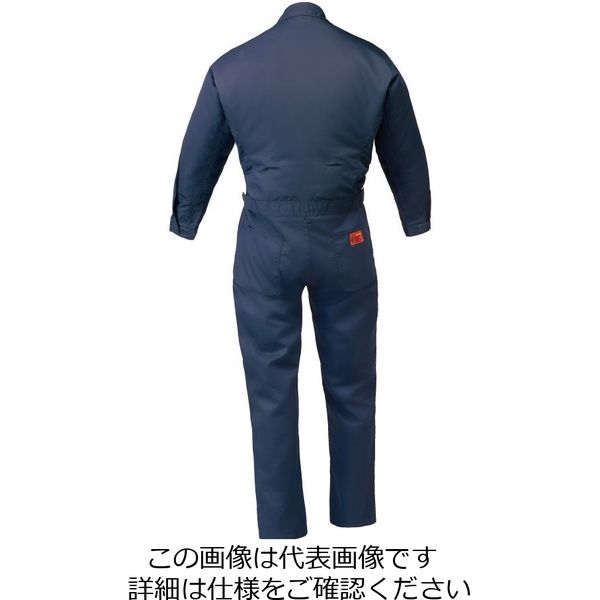 エスコ [M] 空調継ぎ作業服(送風ファン付/長袖ネイビー) EA996AM-121 1