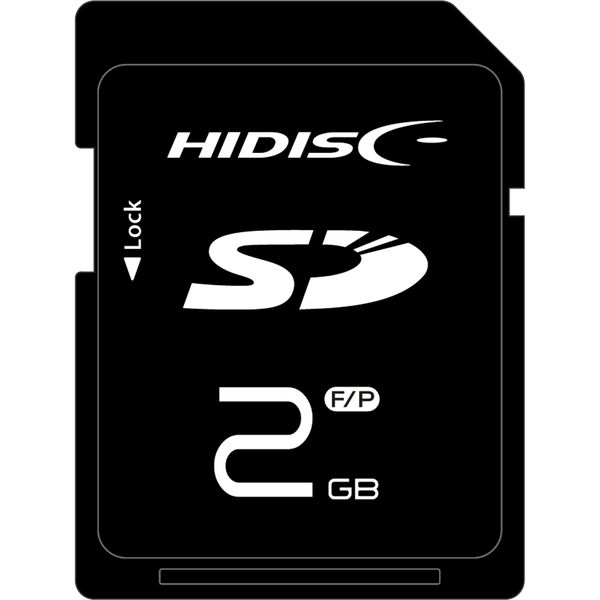 磁気研究所 HIDISC SDカード 2GB HDSD2GCLJP3 1個 - アスクル