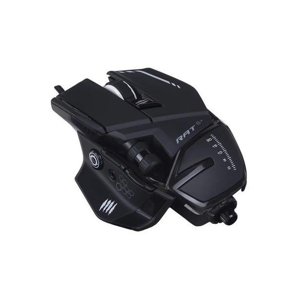 MAD CATZ R.A.T. 6+ 有線ゲーミングマウス 黒 MR04DCINBL000-0J 1台 