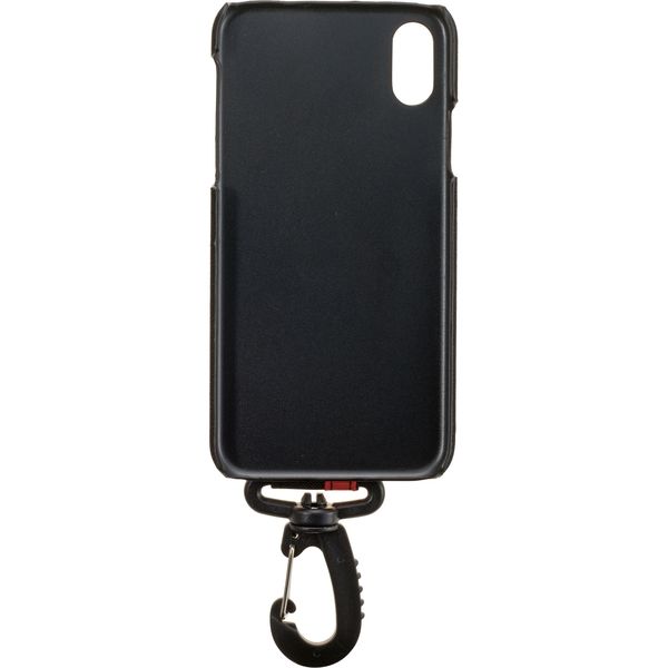 iPhoneケース iPhone XS/X BZGLAM コーデュラ ブラック iP8-BZ01