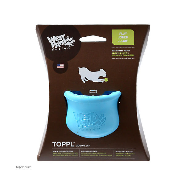 West Paw ゾゴフレックス タップル トリートトイ 0747473750222
