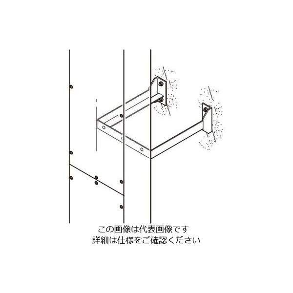 ネグロス電工 アルミダクト用支持架台 ZSPT6045A 1台（直送品） - アスクル