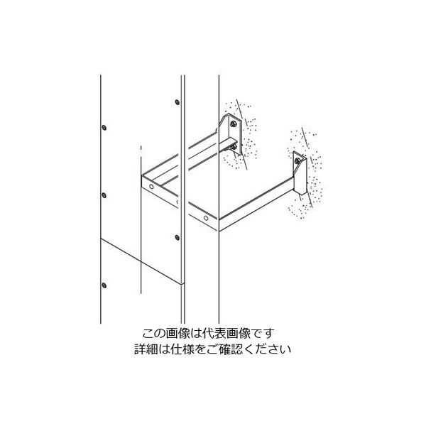 ネグロス電工 アルミダクト用支持架台 ZSPT3050A 1台（直送品