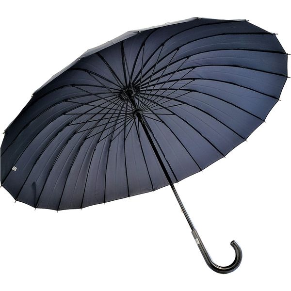 傘 共栄工業 60cm 24本骨傘 紺 10090 1セット（6本）（直送品
